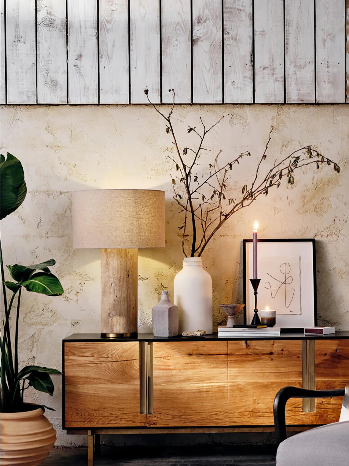 Aria Stone Table Lamp - Image 8