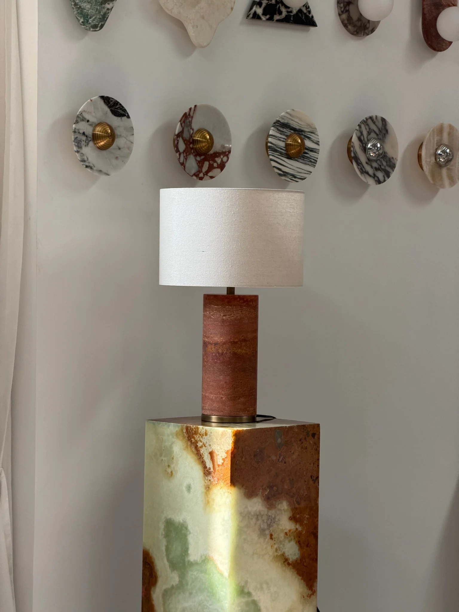Aria Stone Table Lamp - Image 86