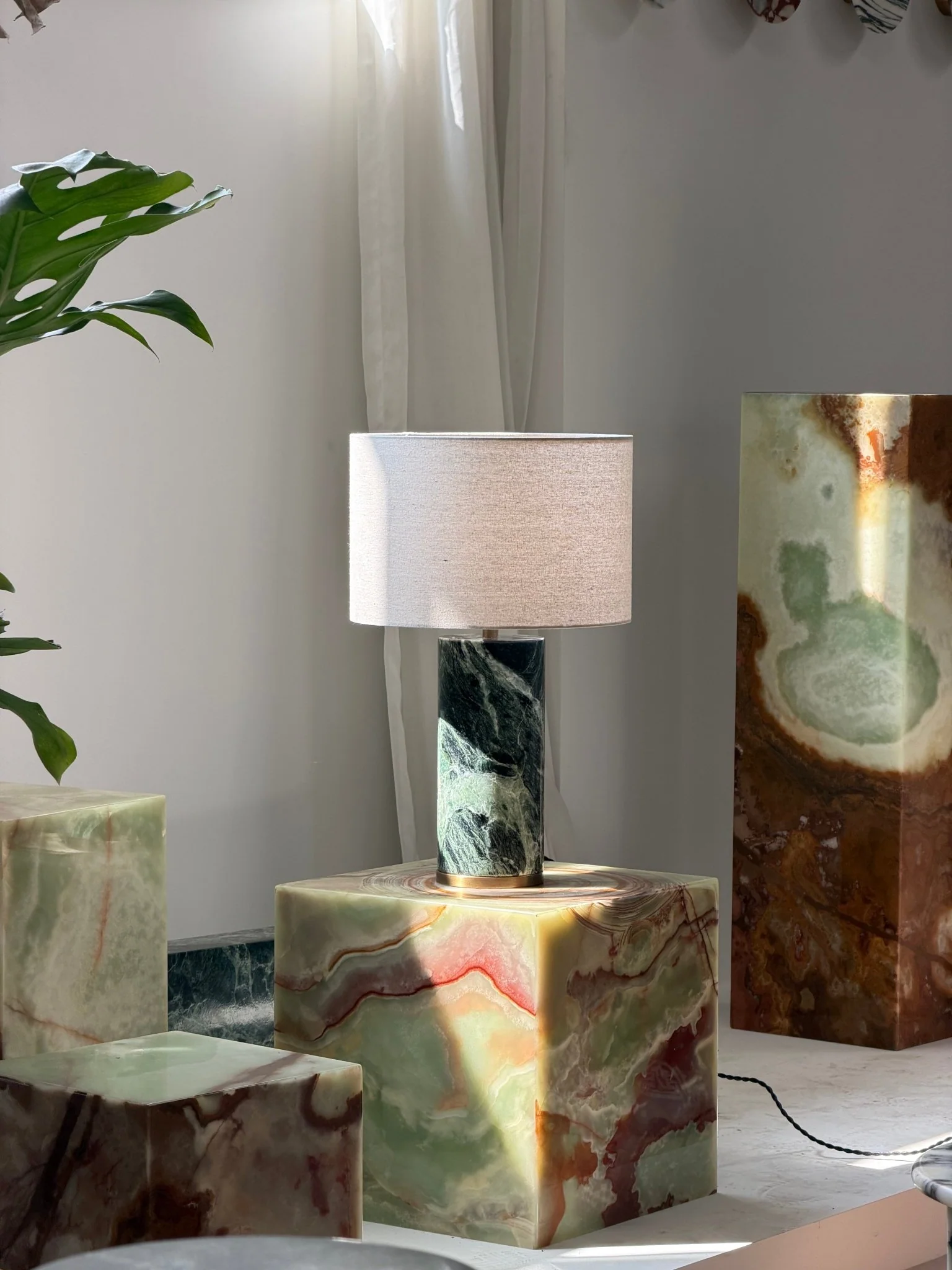 Aria Stone Table Lamp - Image 90