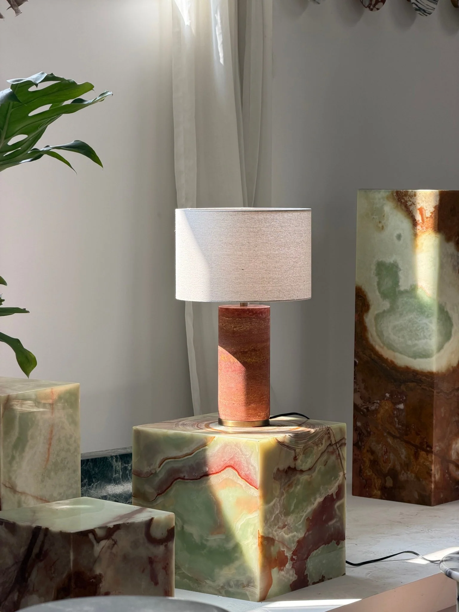 Aria Stone Table Lamp - Image 92