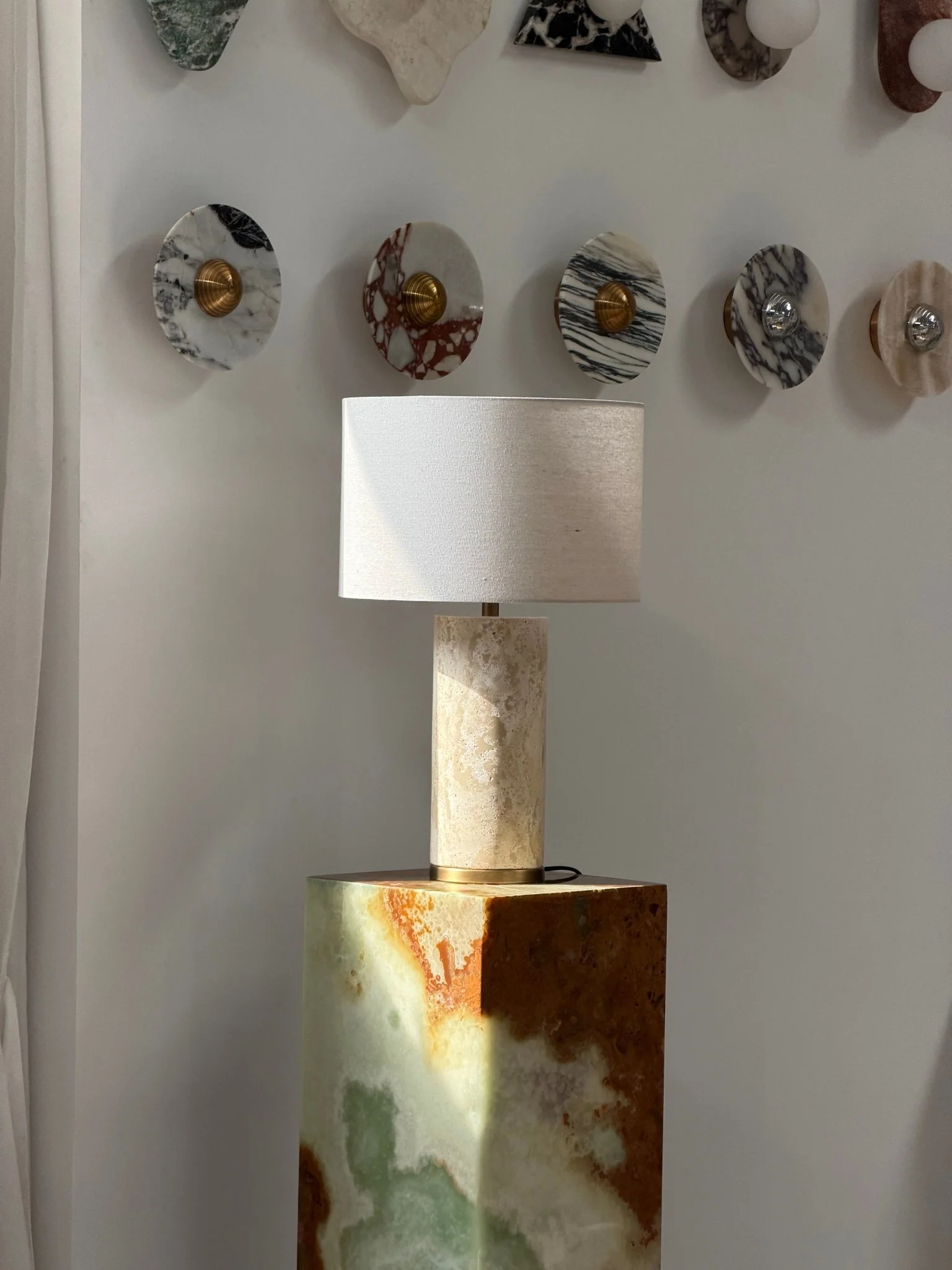 Aria Stone Table Lamp - Image 93