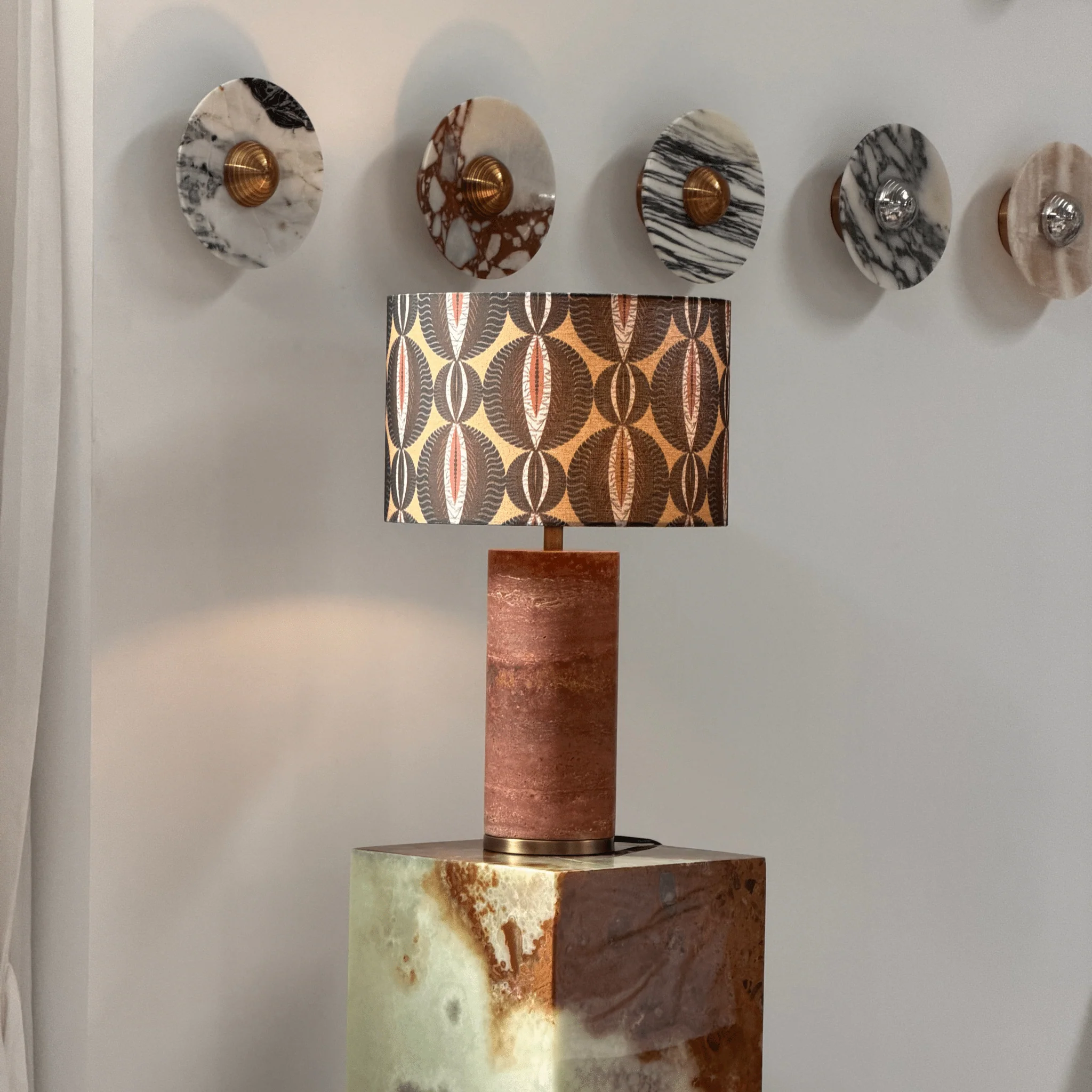 Aria Stone Table Lamp - Image 95