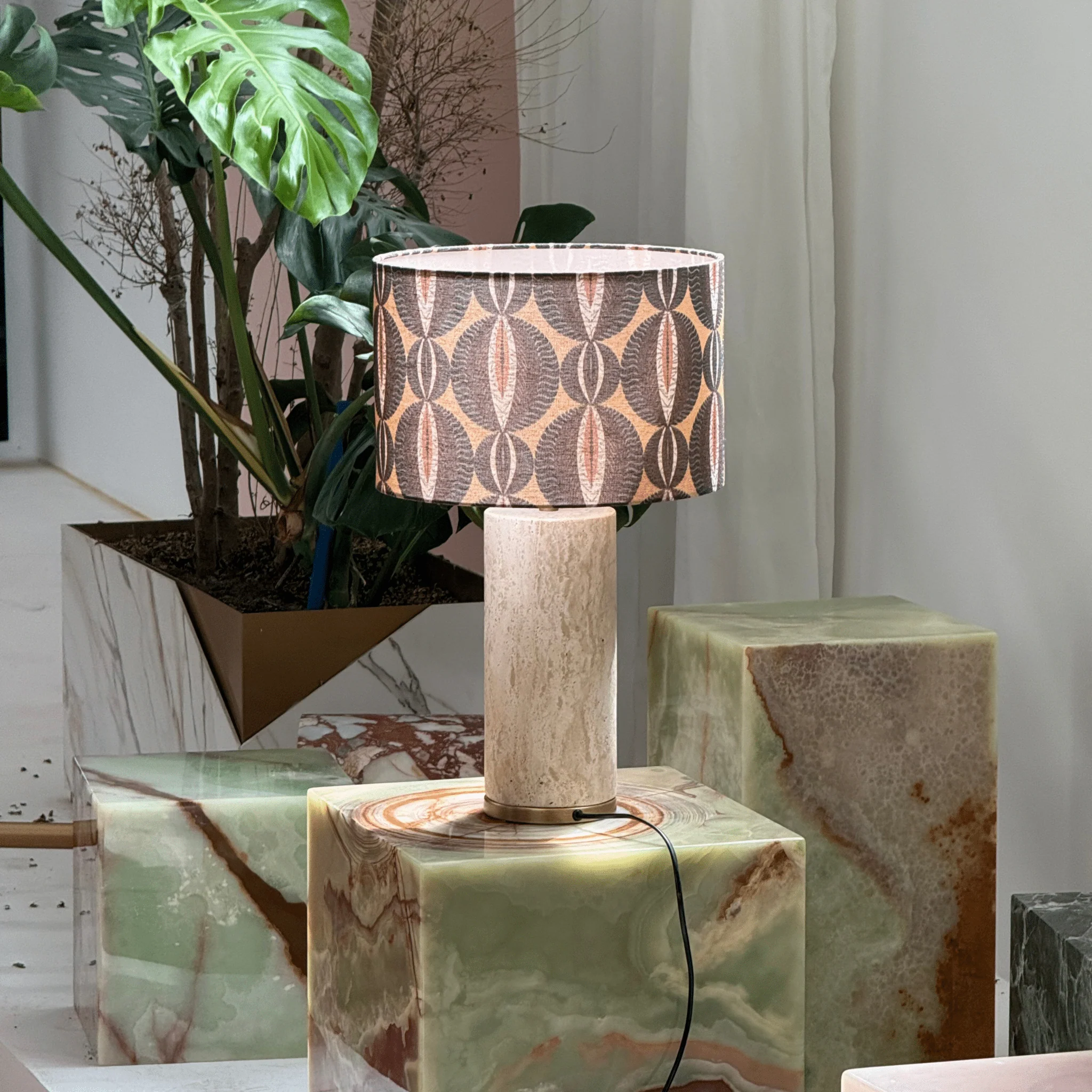 Aria Stone Table Lamp - Image 98