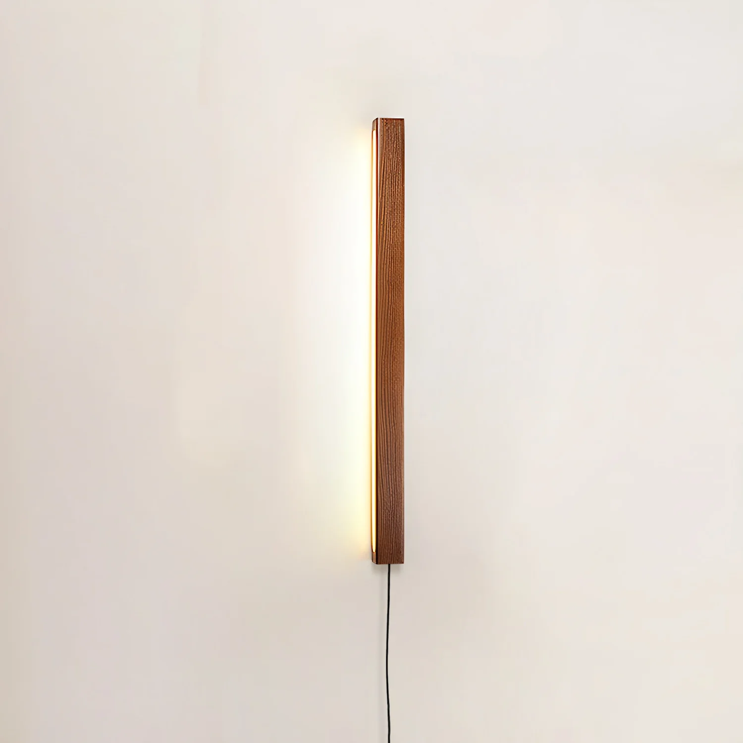 Arlo Linear Wood Plug-in Wall Light - Image 15