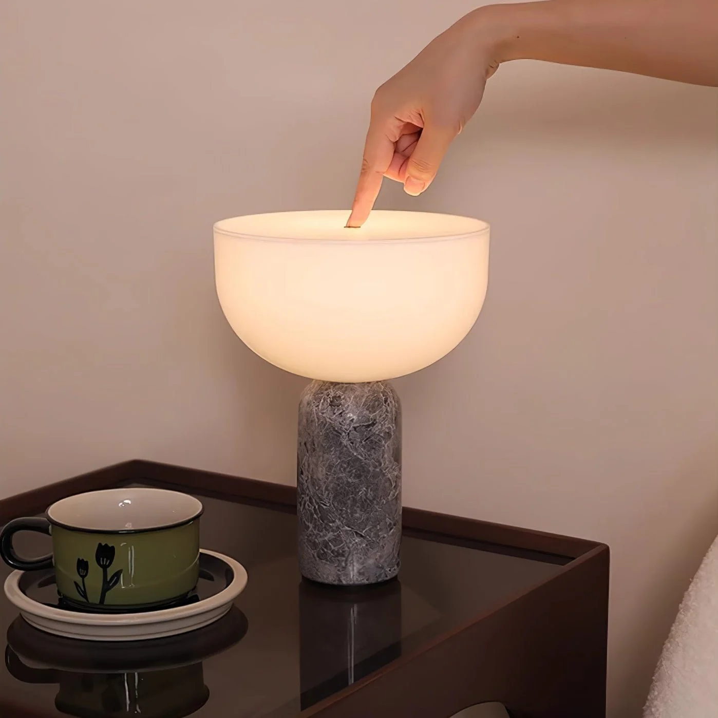 Arno Sphere Marble Table Lamp - Image 11