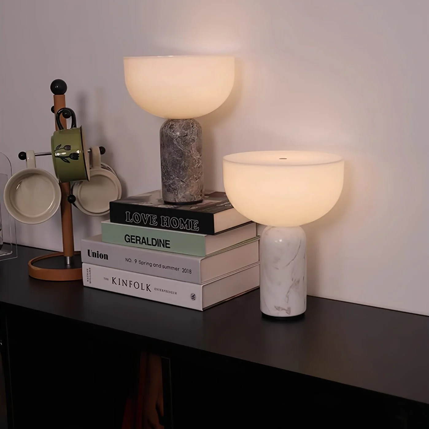 Arno Sphere Marble Table Lamp - Image 12