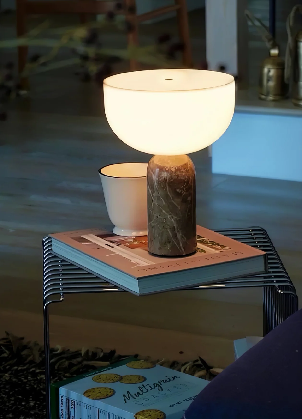 Arno Sphere Marble Table Lamp - Image 25
