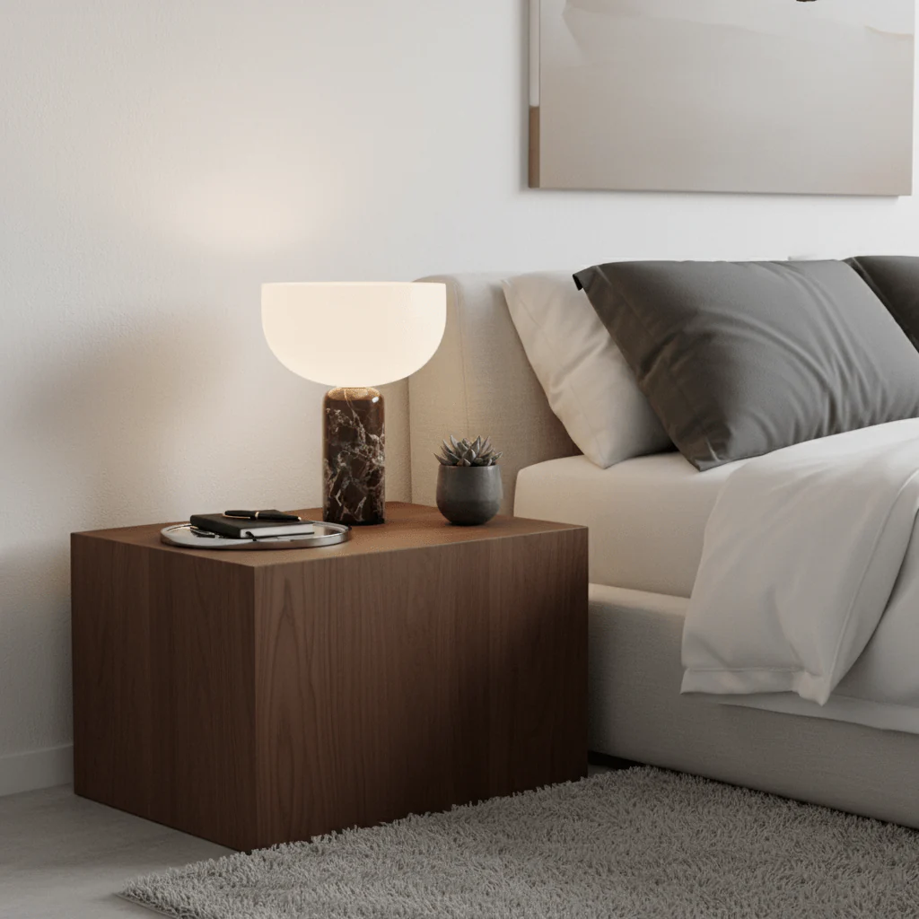 Arno Sphere Marble Table Lamp - Image 7
