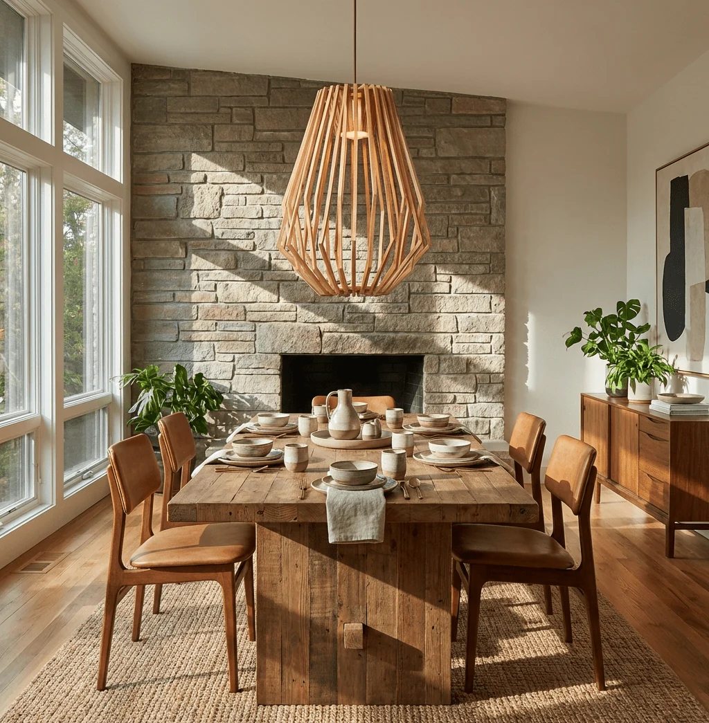 Arova Wood Pendant Lamp - Image 2