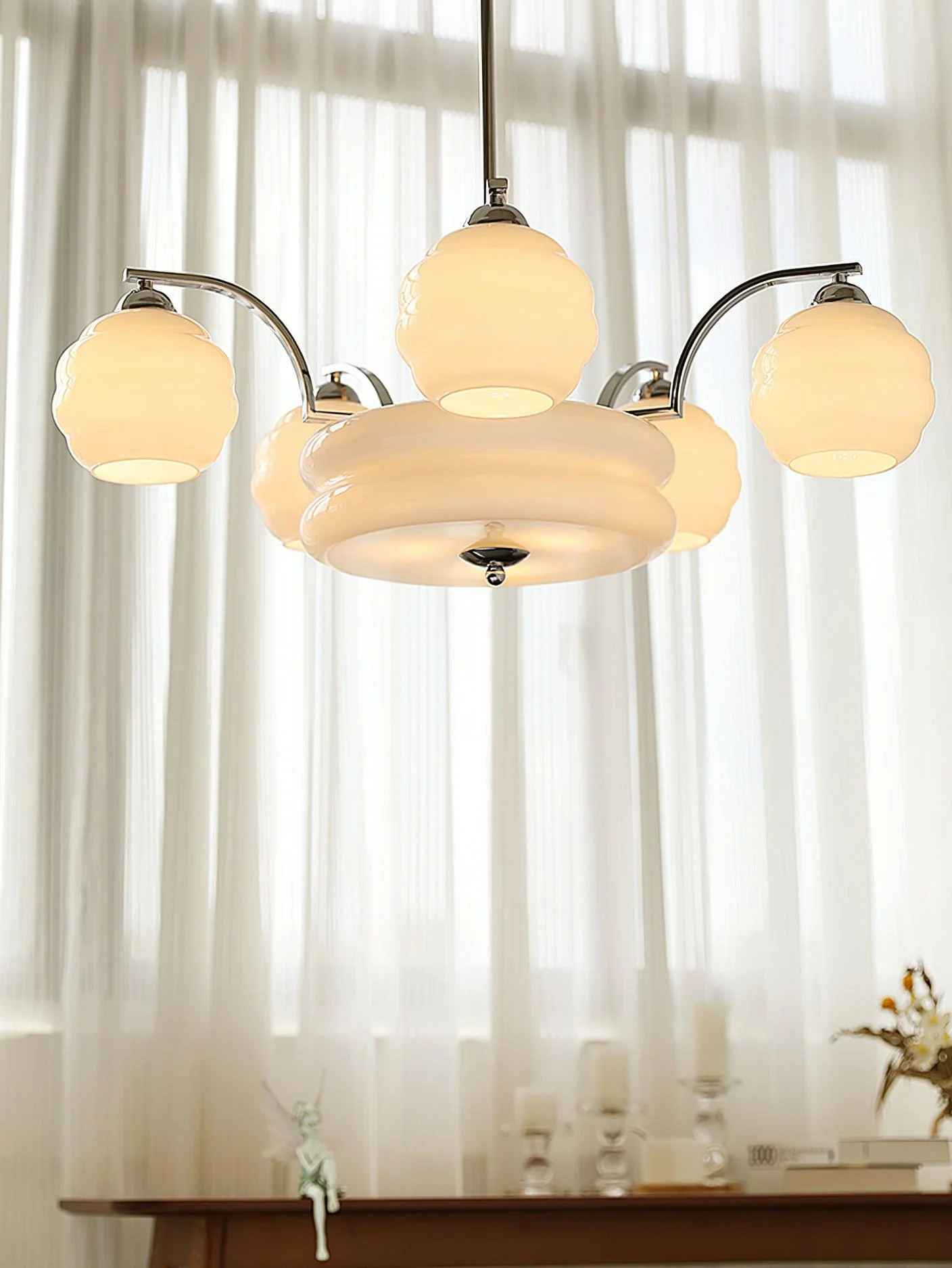 Art Deco Vintage Chandelier - Image 18