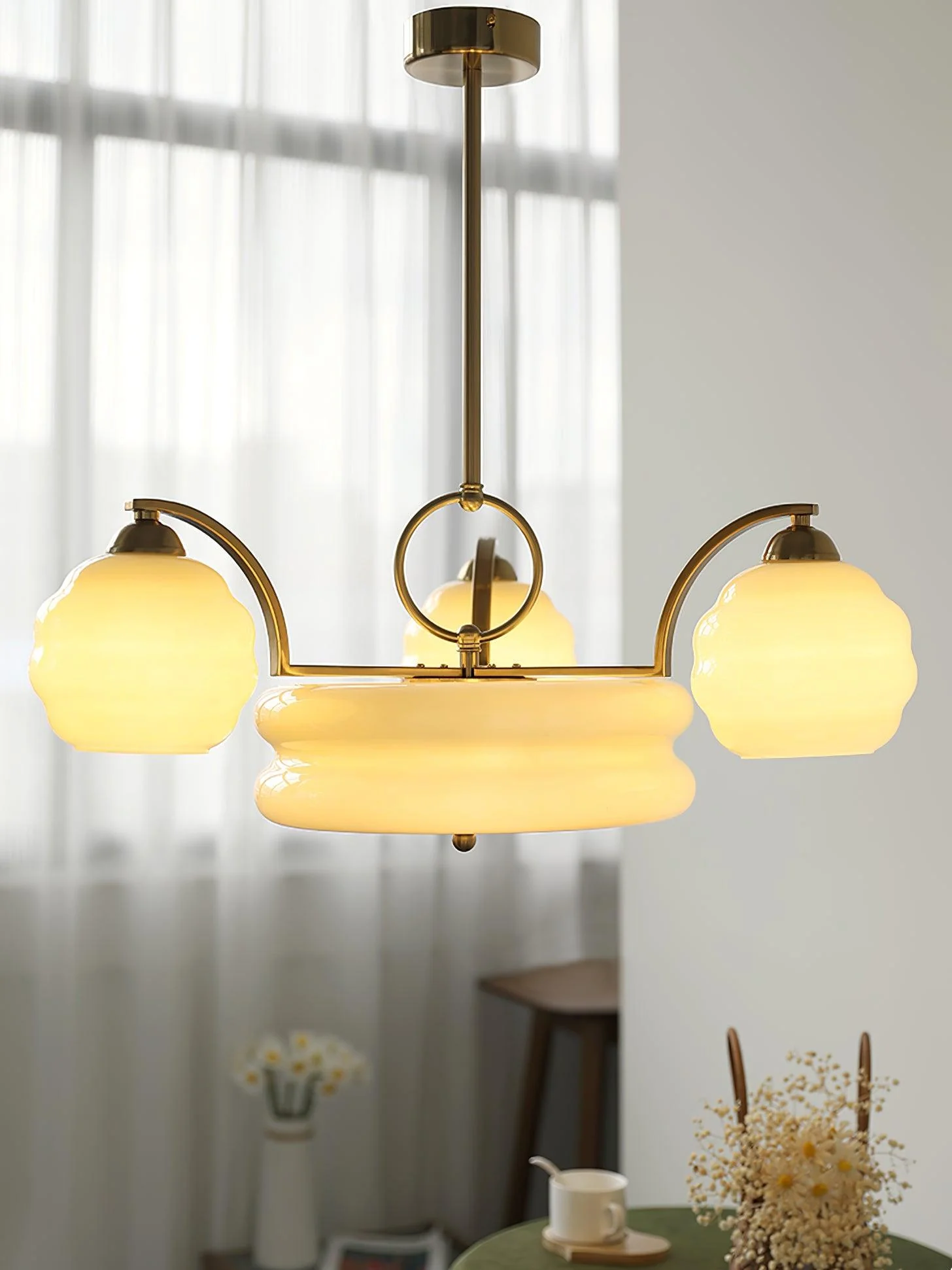 Art Deco Vintage Chandelier - Image 22
