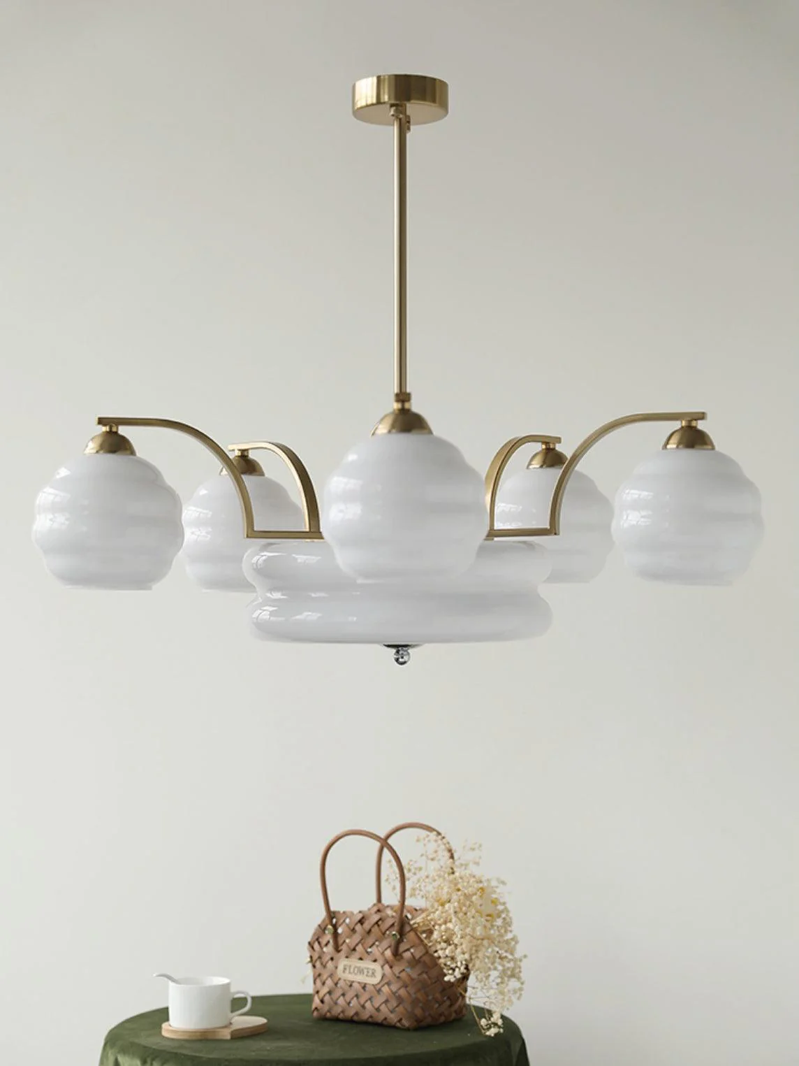 Art Deco Vintage Chandelier - Image 28
