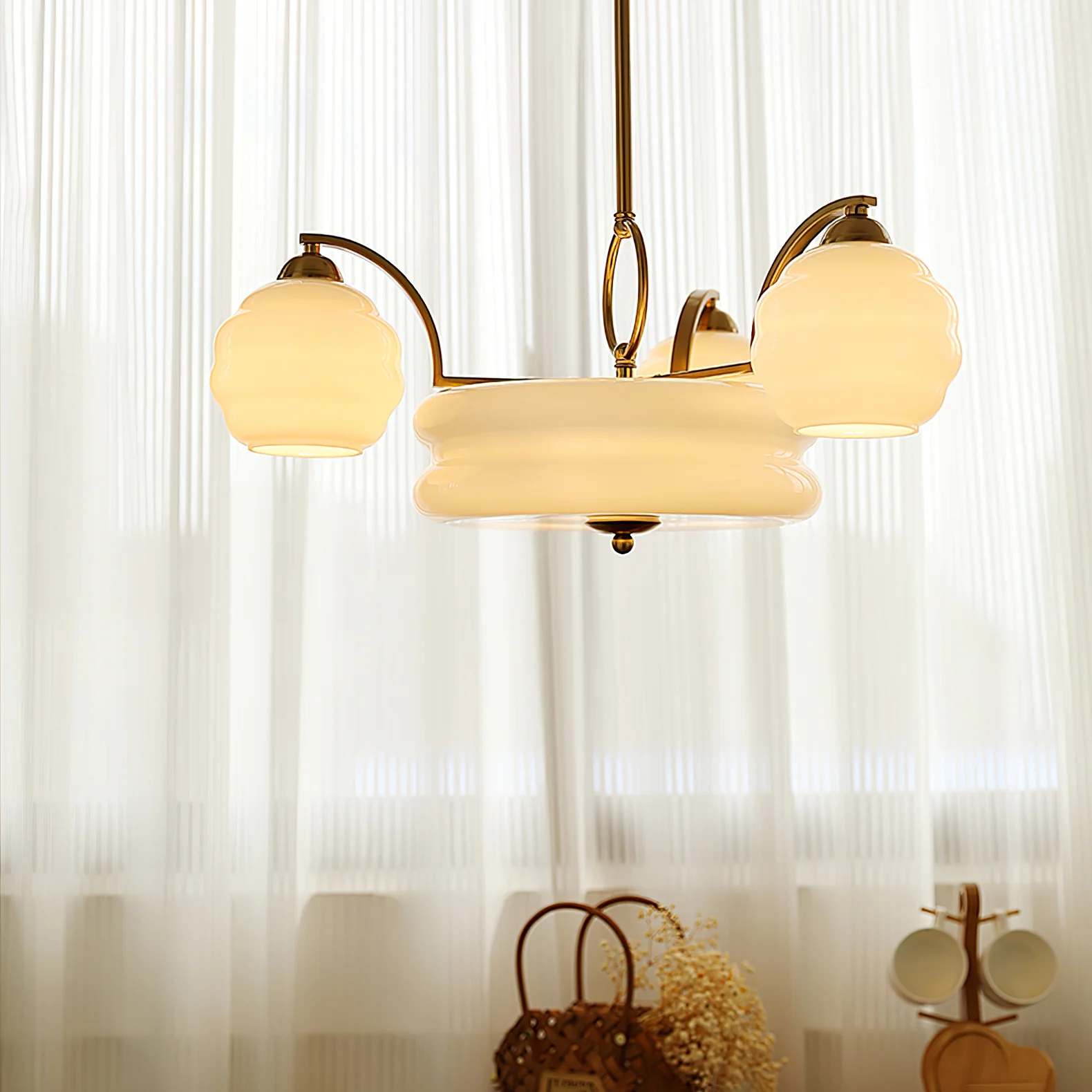 Art Deco Vintage Chandelier - Image 35