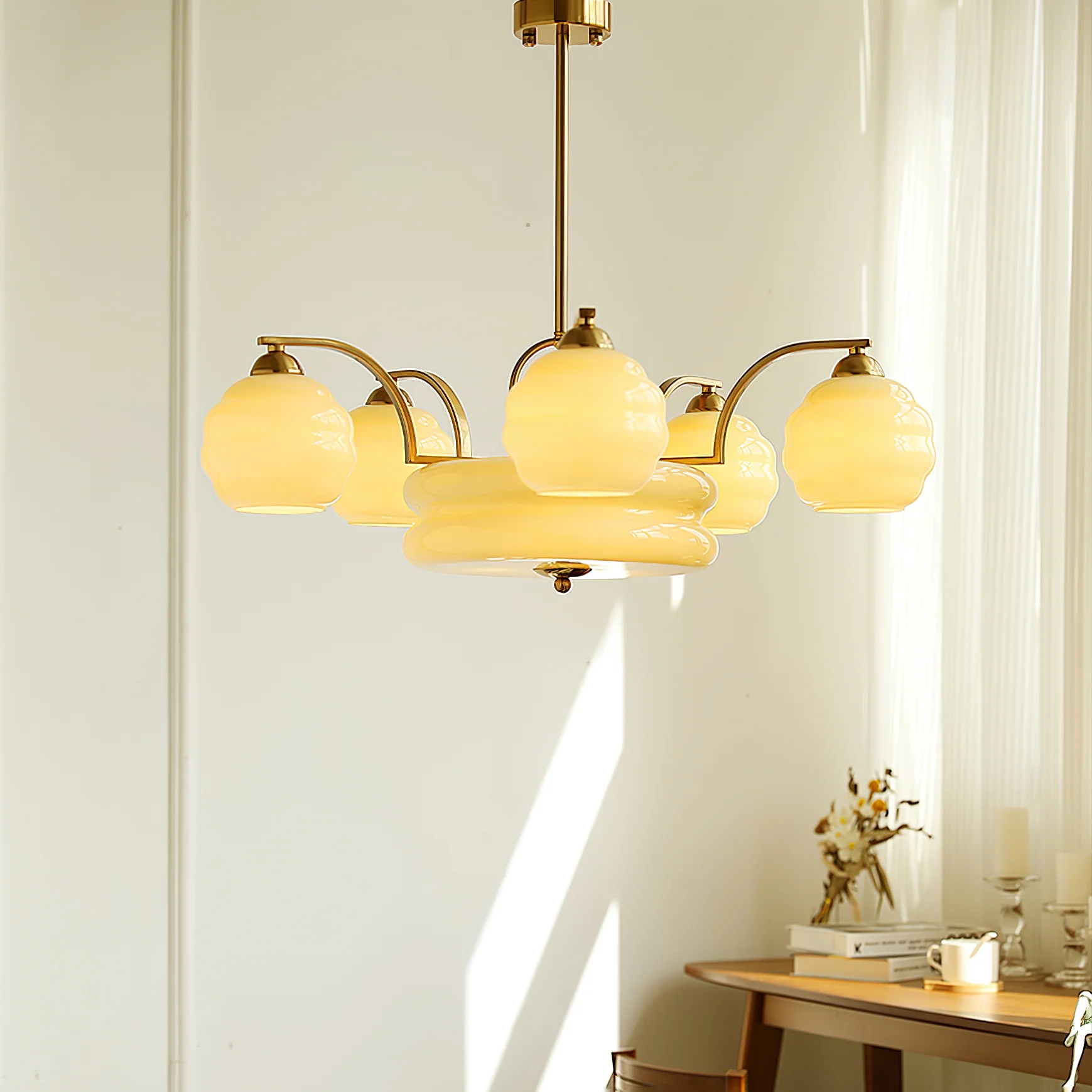 Art Deco Vintage Chandelier - Image 40
