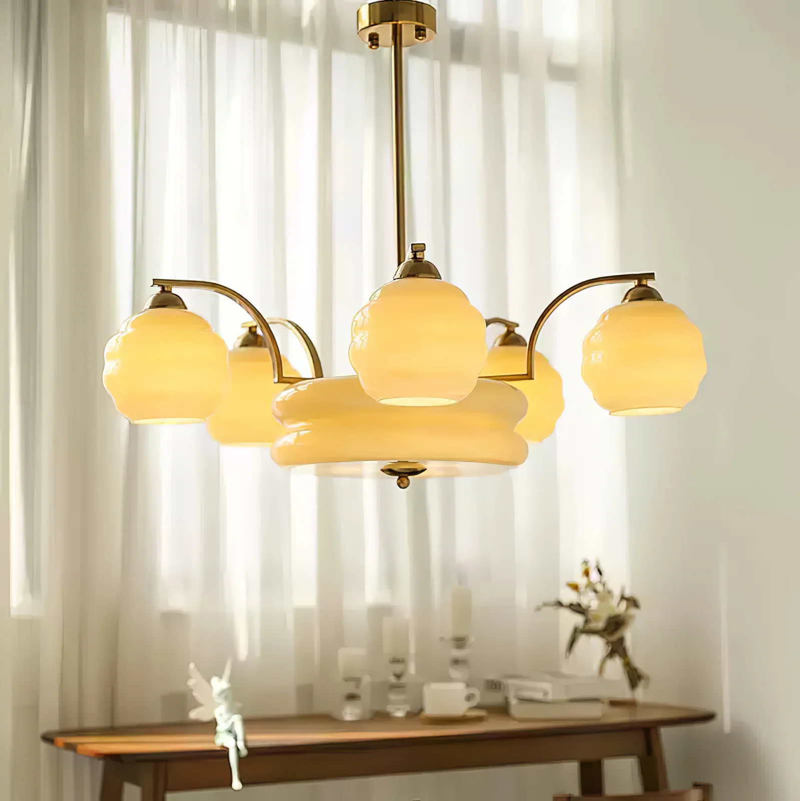 Art Deco Vintage Chandelier - Image 43