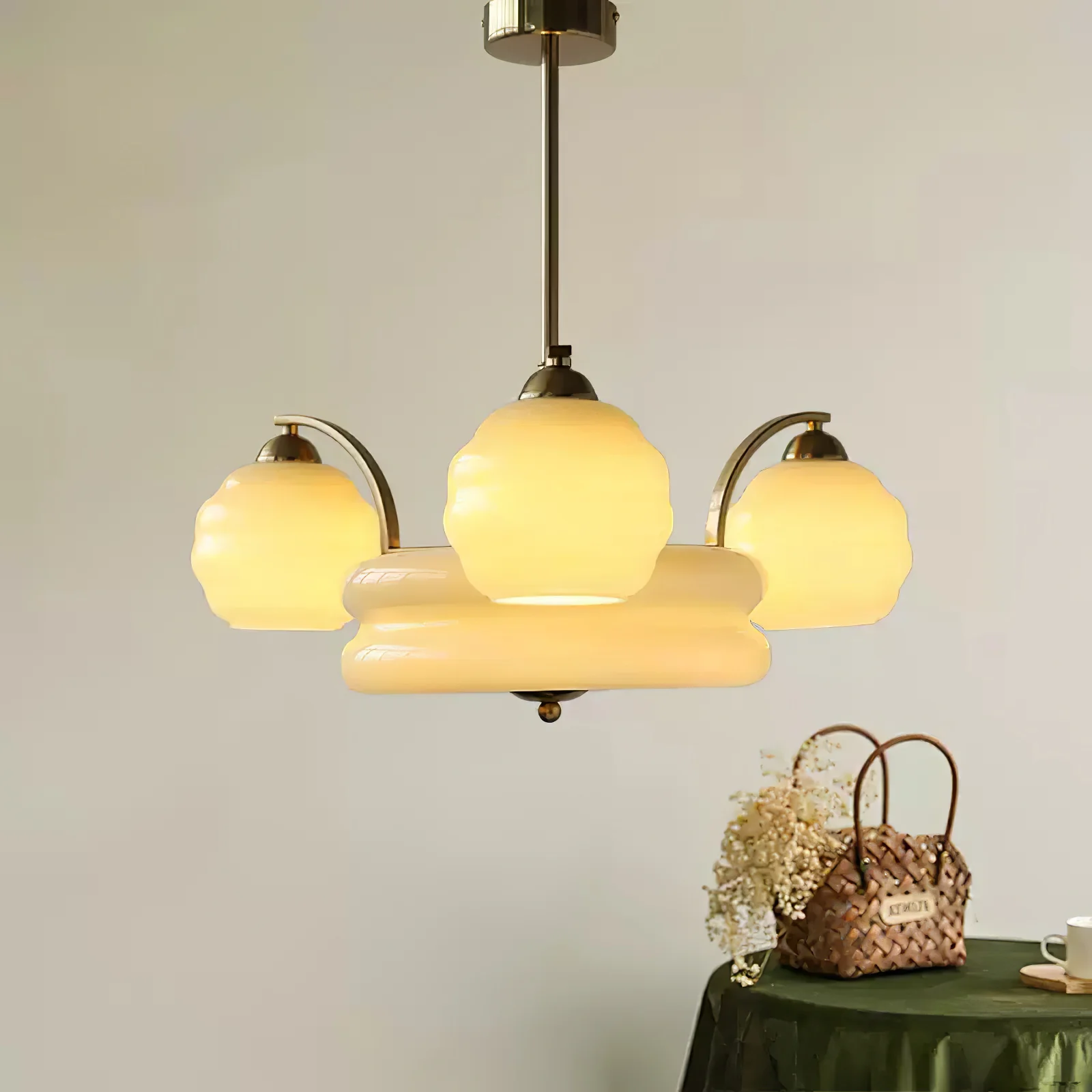Art Deco Vintage Chandelier - Image 46