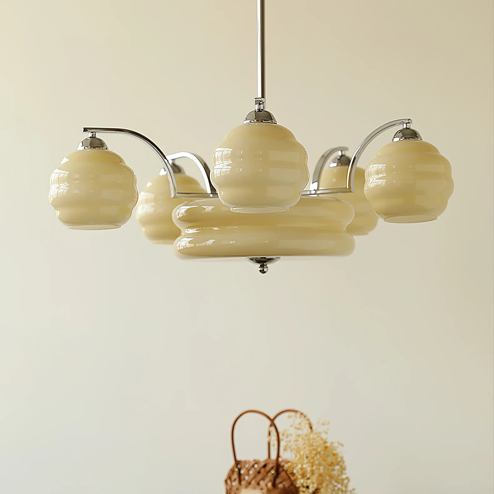 Art Deco Vintage Chandelier - Image 47