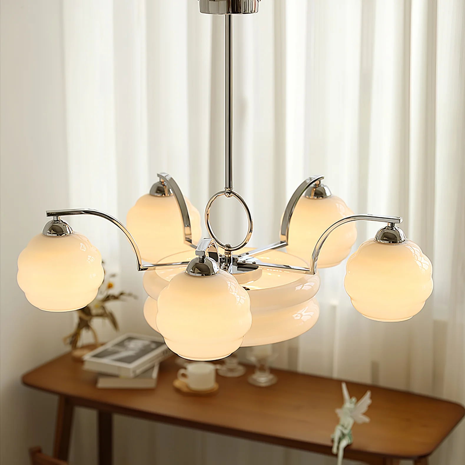 Art Deco Vintage Chandelier - Image 49