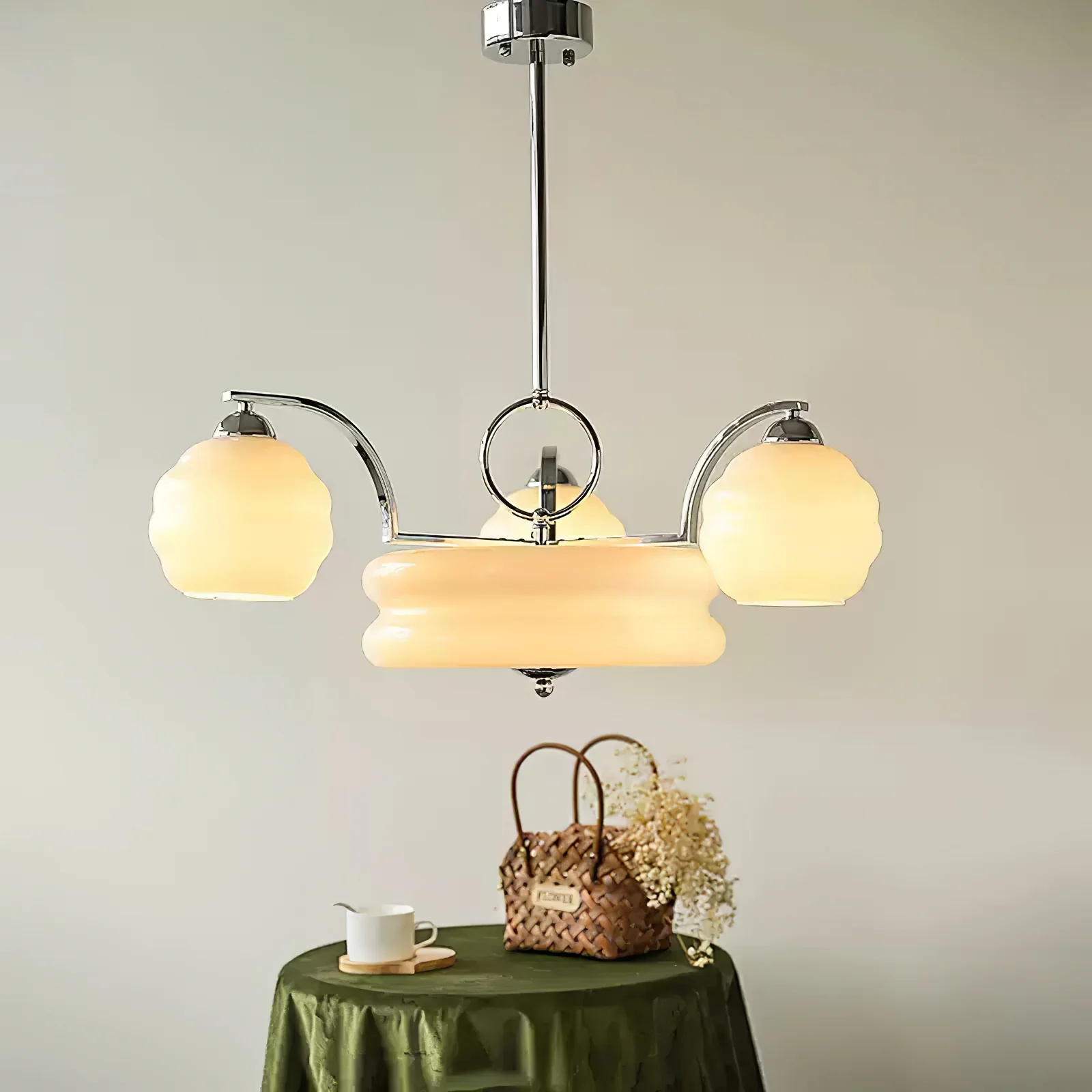 Art Deco Vintage Chandelier - Image 51