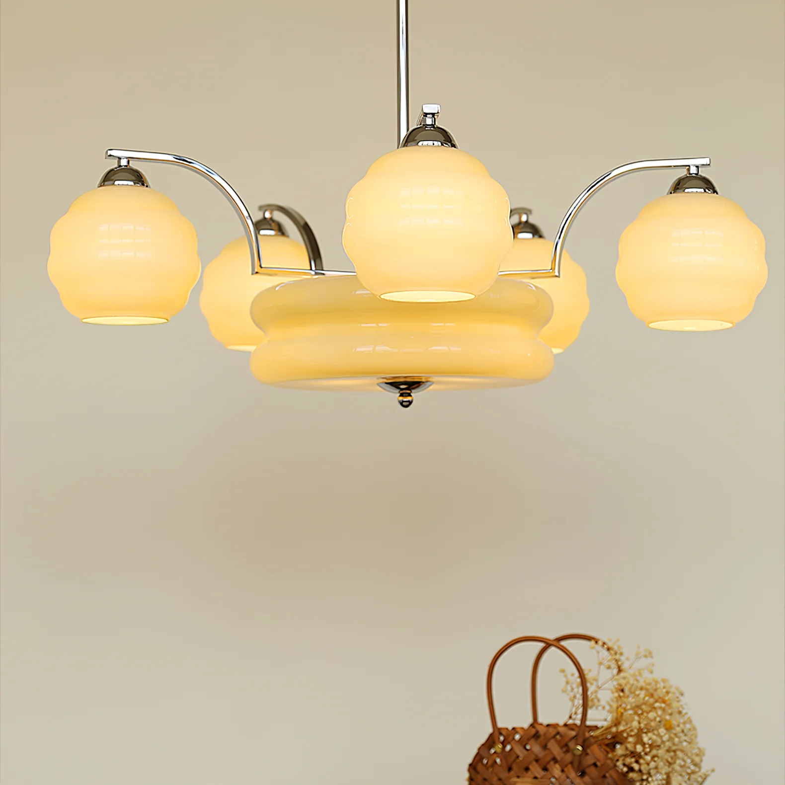 Art Deco Vintage Chandelier - Image 55
