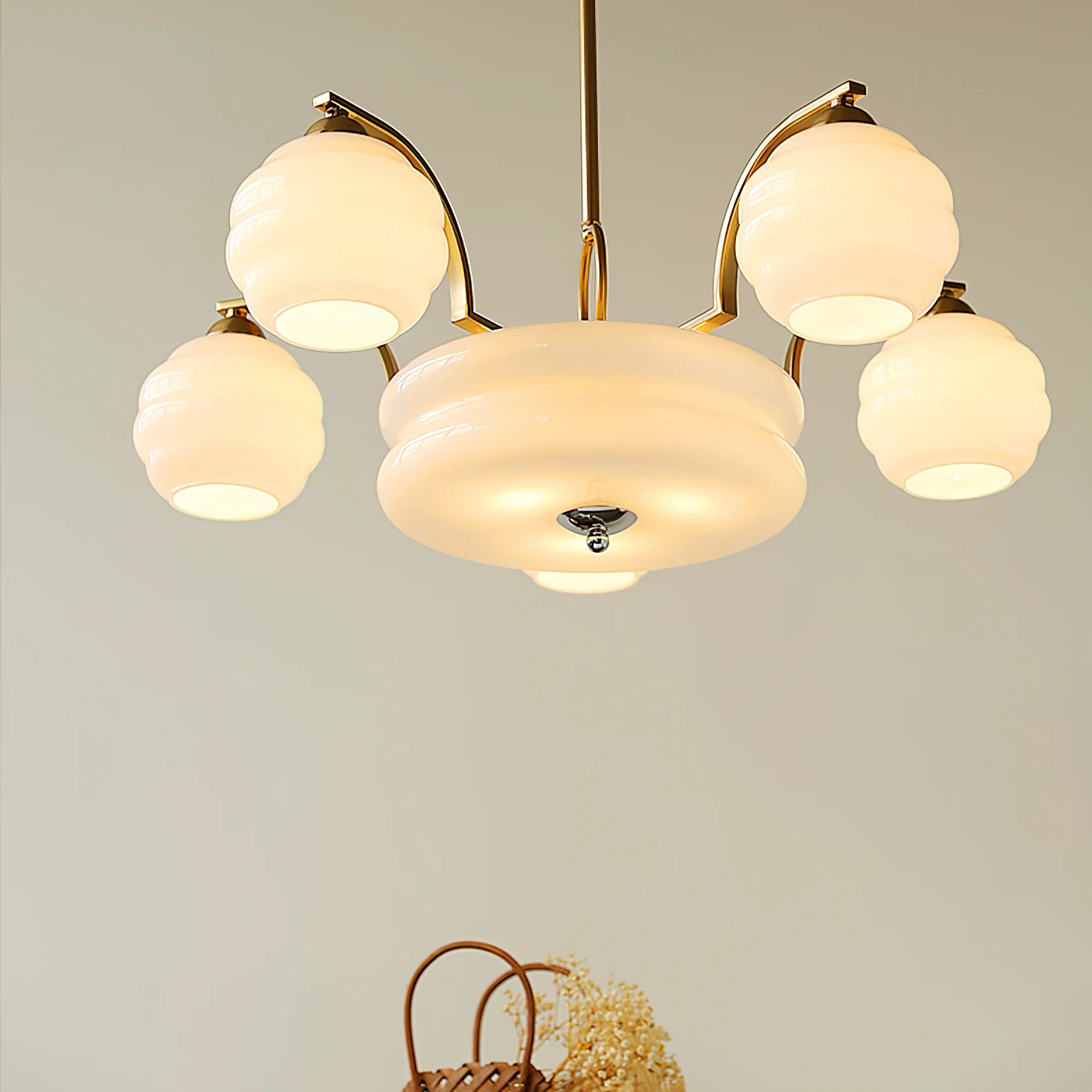 Art Deco Vintage Chandelier - Image 61