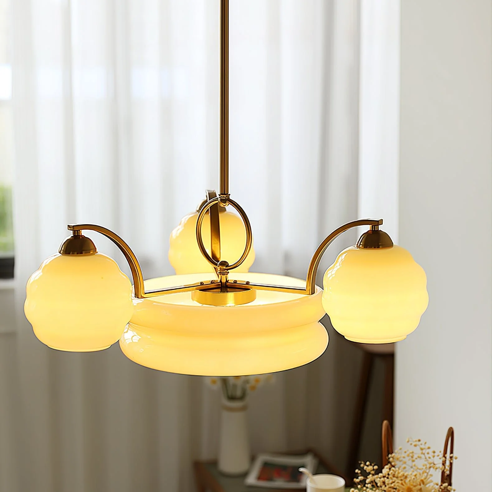Art Deco Vintage Chandelier - Image 63