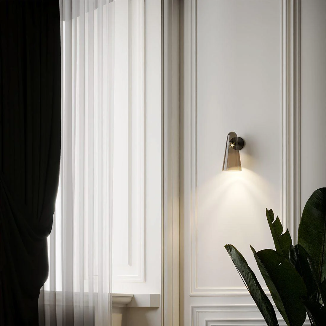 Conical Glass Wall Lamp - Image 6