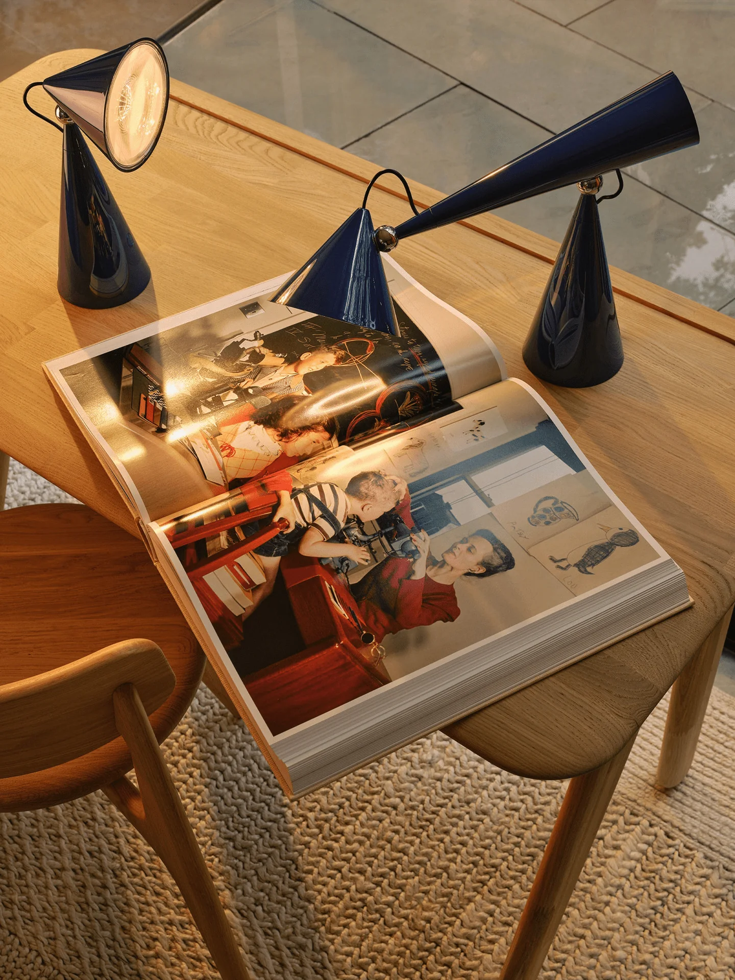 Articulated Cone Table Lamp - Image 3