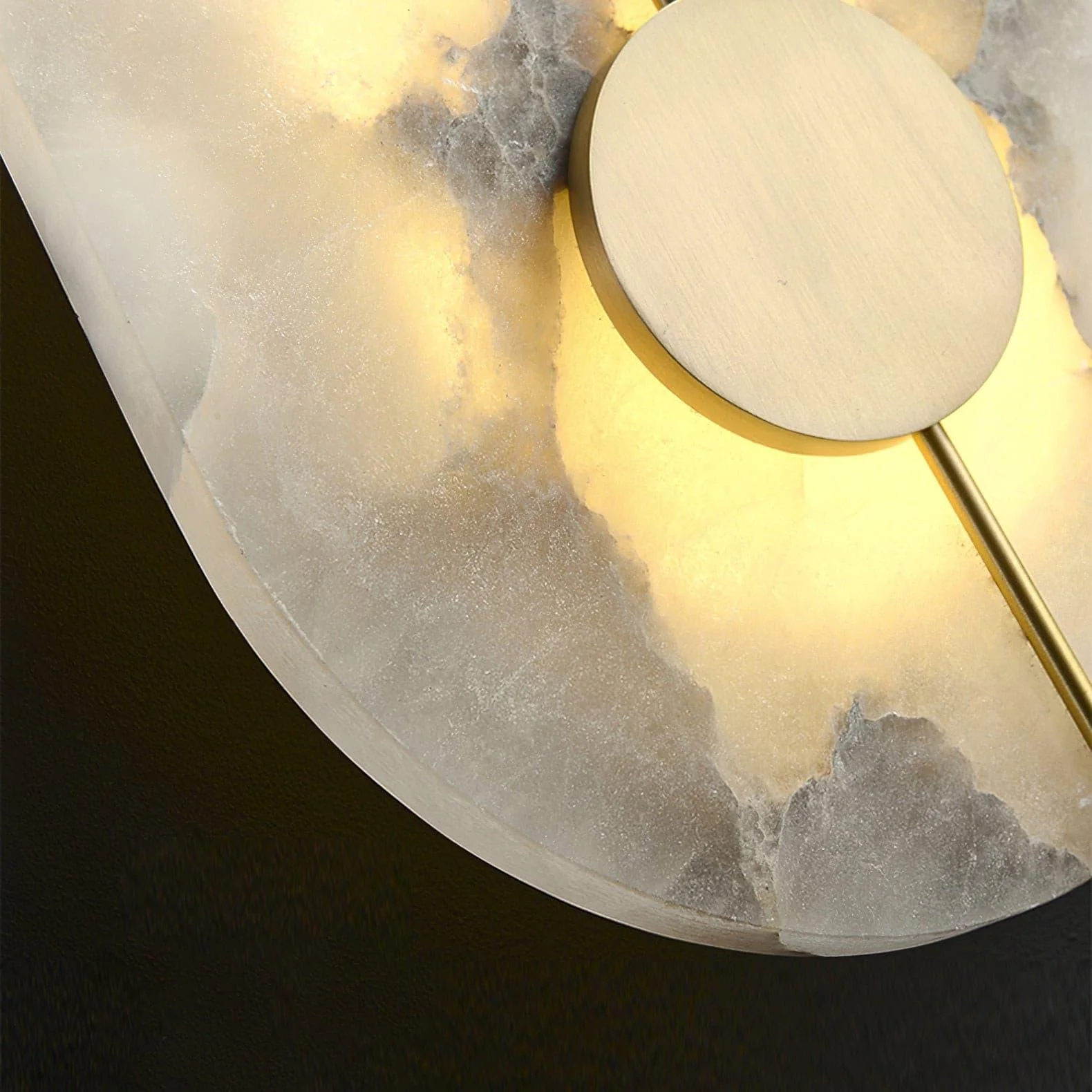 Artistic Alabaster Wall Lamp - Image 36