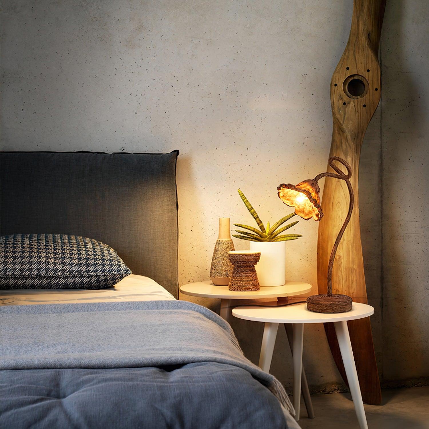 Artistic Lotus Leaf Table Lamp - Image 20