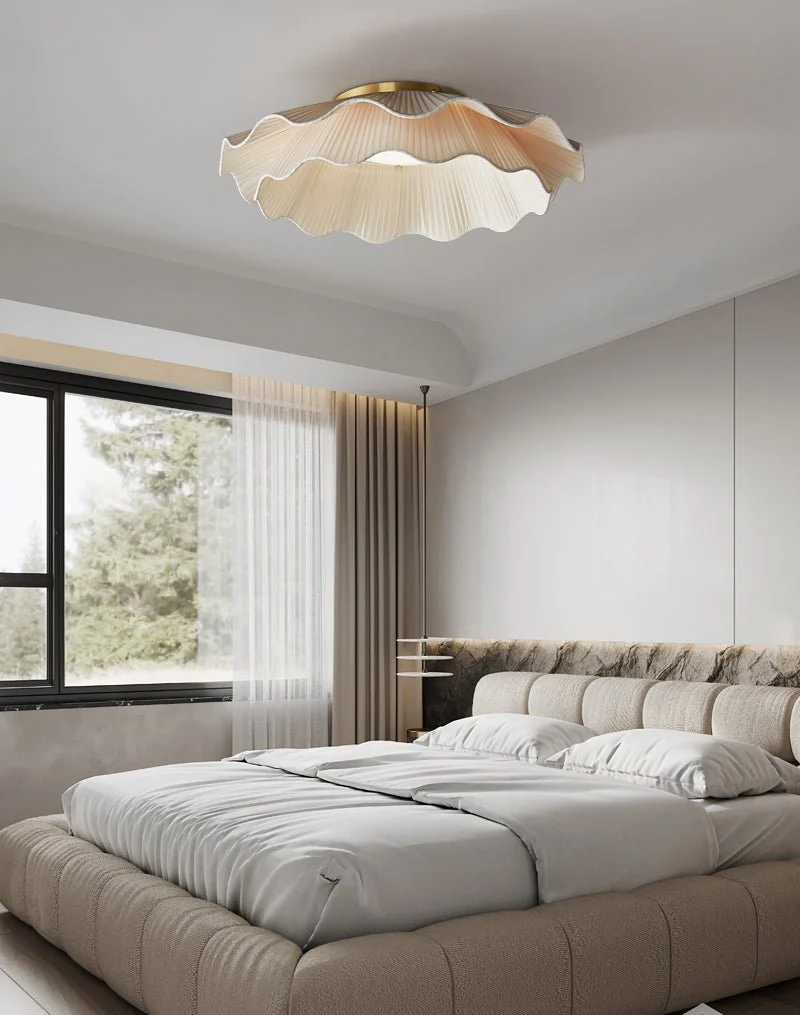 Arwen Fabric Wave Ceiling Lamp - Image 10