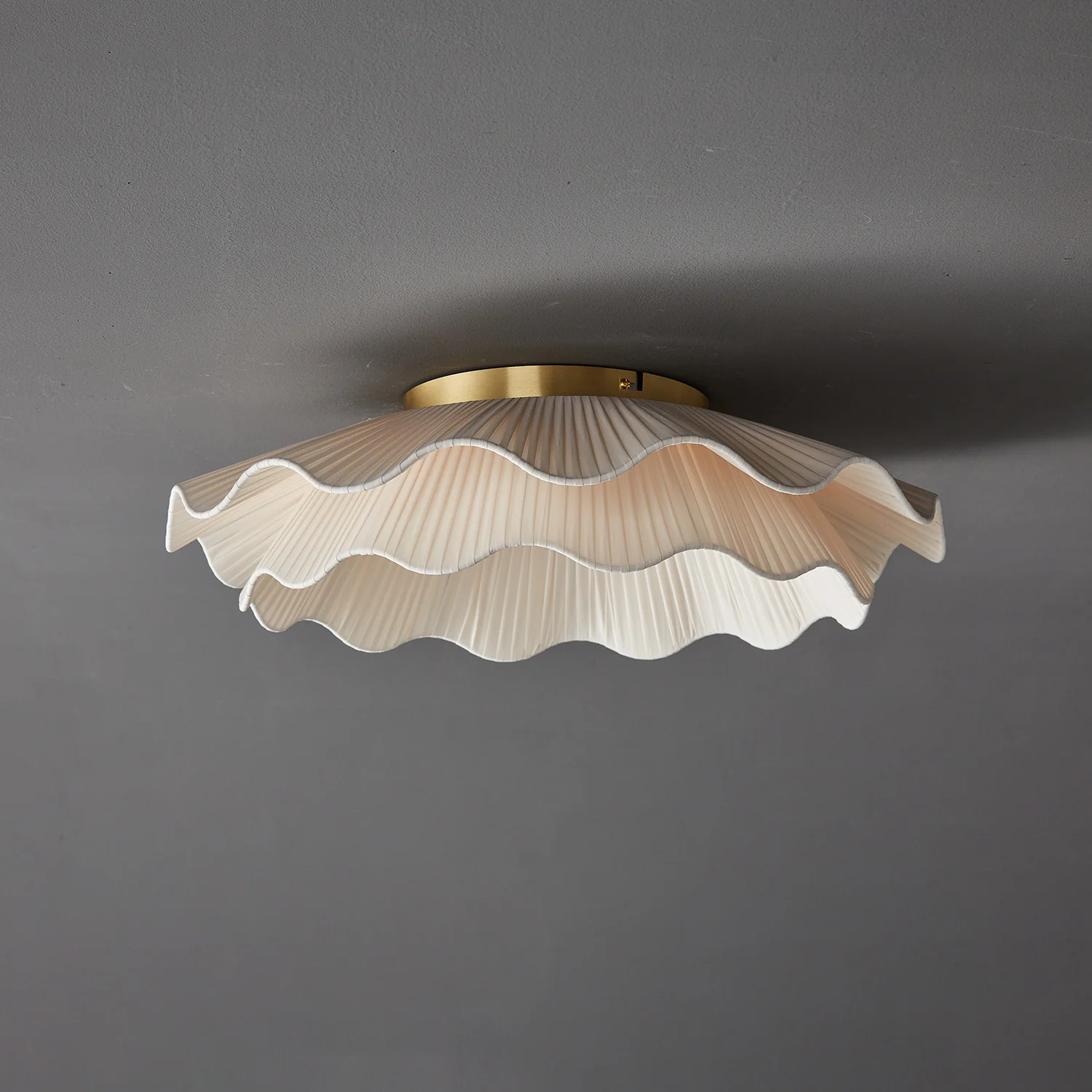 Arwen Fabric Wave Ceiling Lamp - Image 24