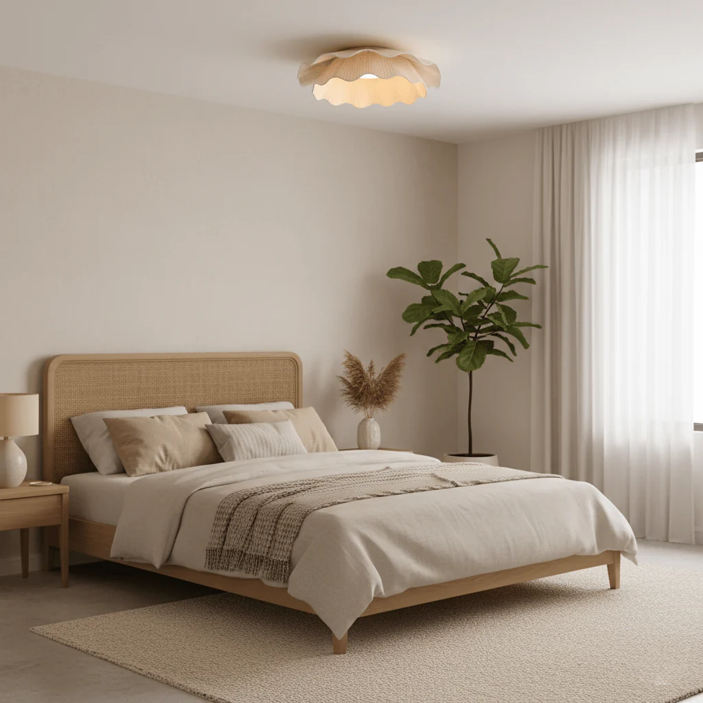 Arwen Fabric Wave Ceiling Lamp - Image 4
