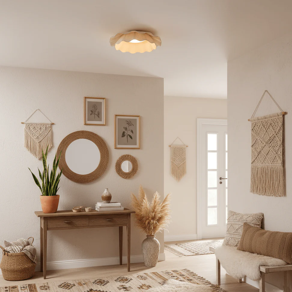 Arwen Fabric Wave Ceiling Lamp - Image 7