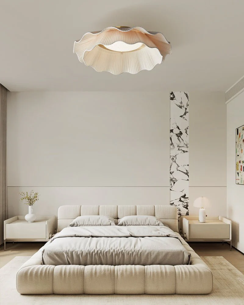 Arwen Fabric Wave Ceiling Lamp - Image 9