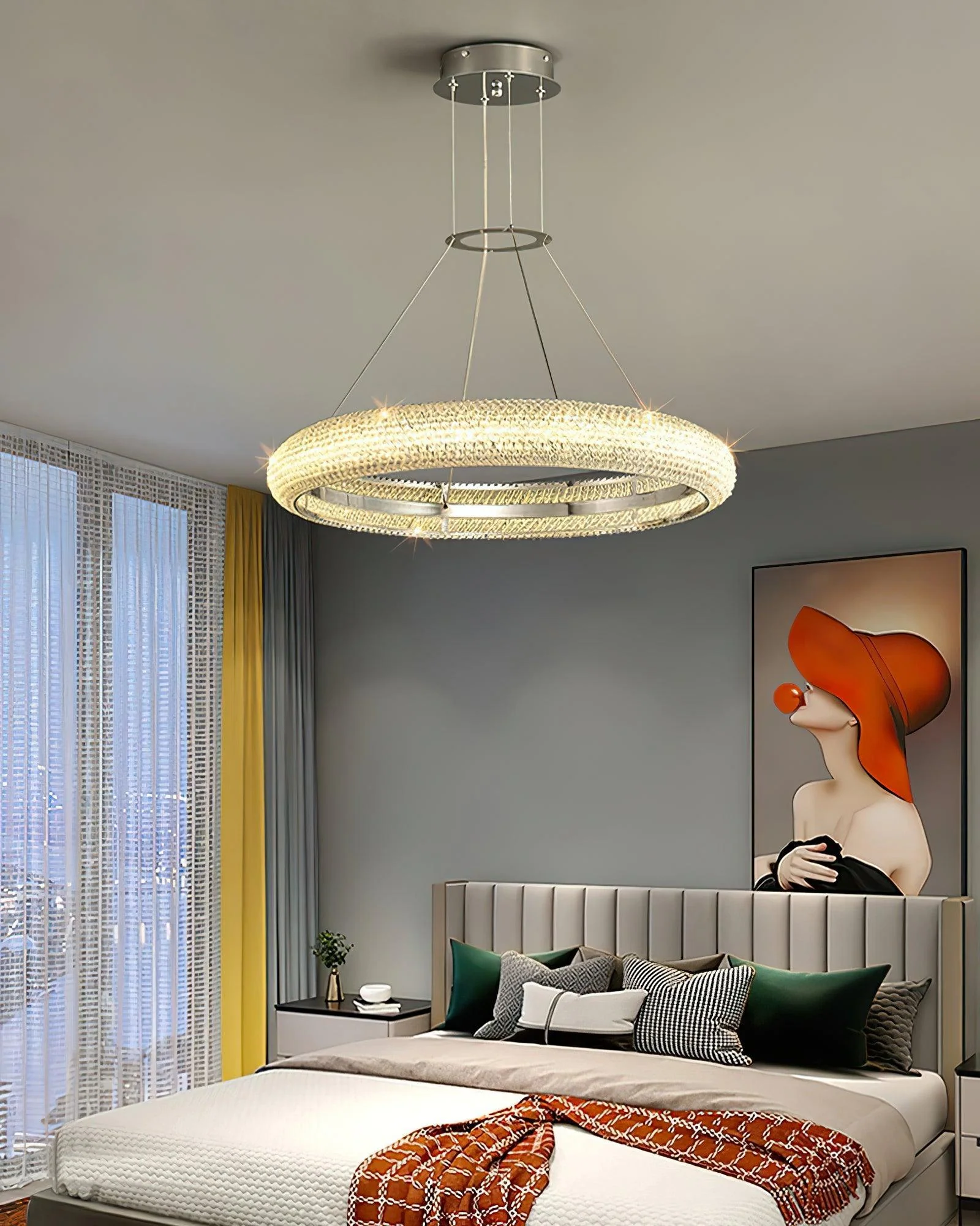 Asscher Ring Chandelier - Image 11