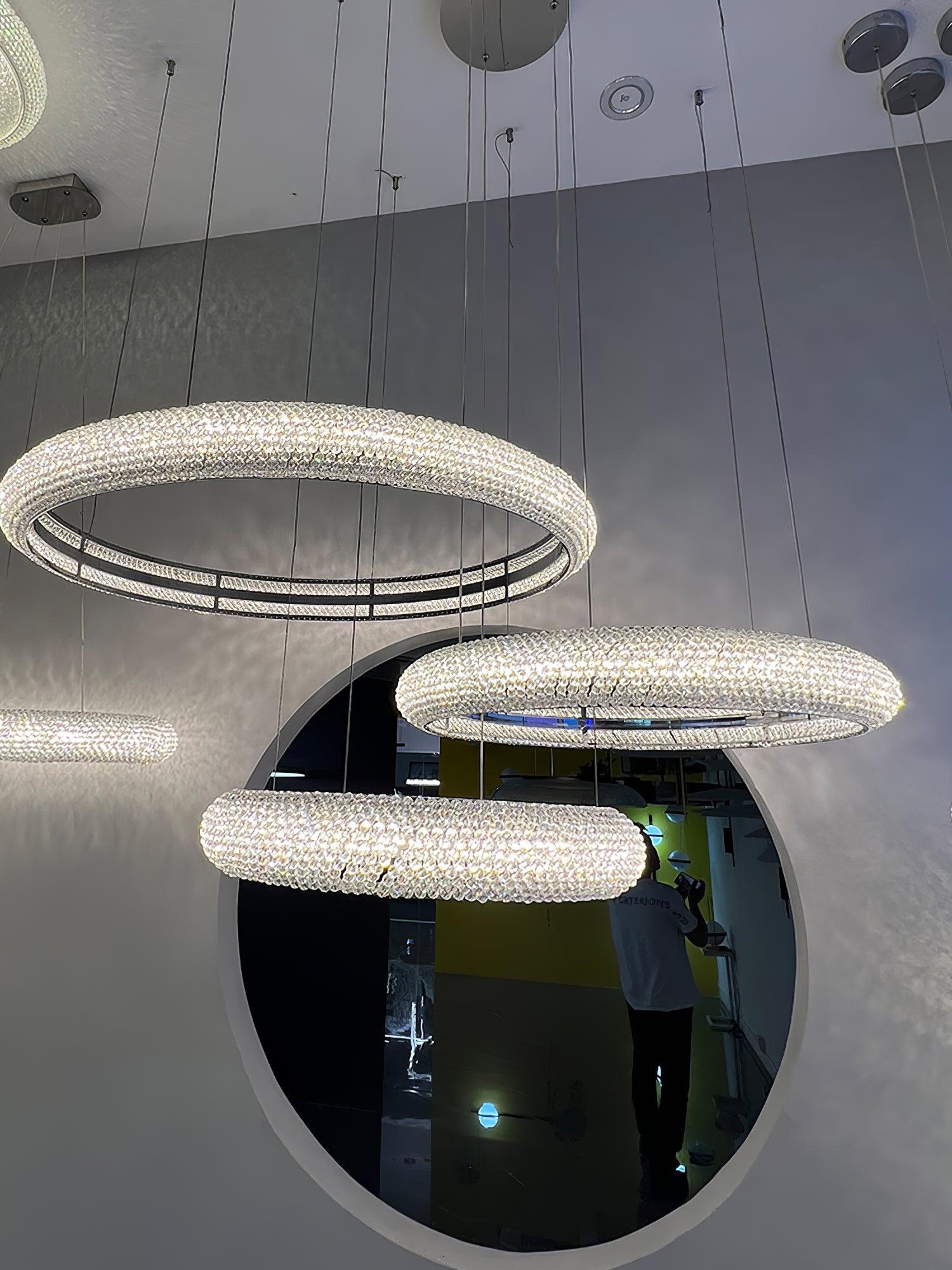 Asscher Ring Chandelier - Image 20