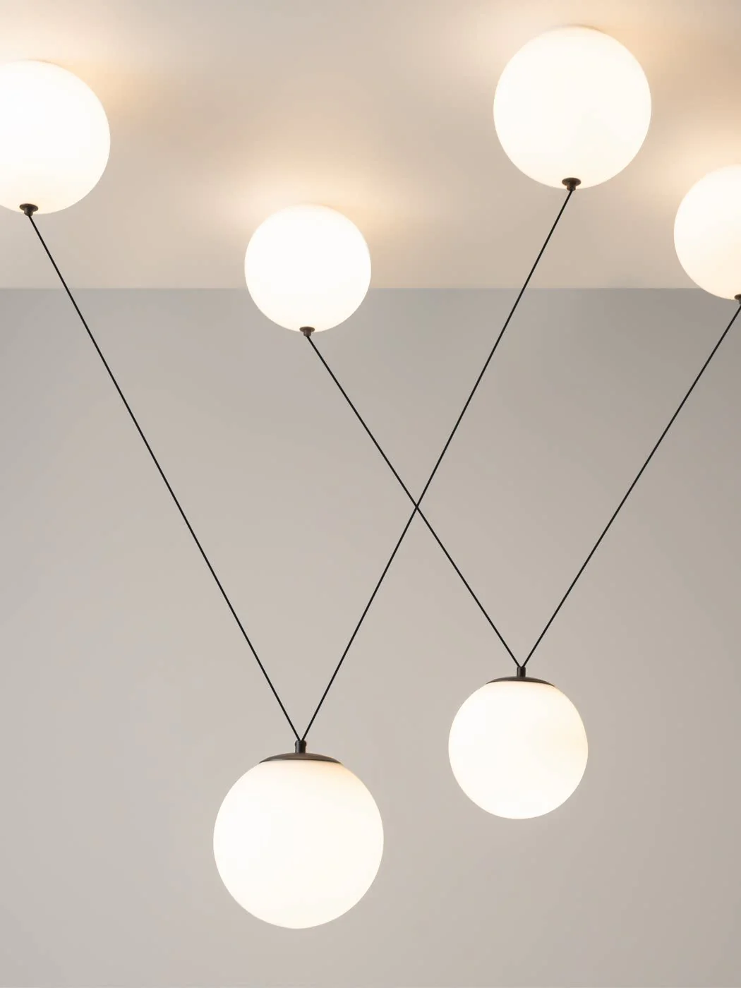 Asteris Multi Globe Pendant Lamp - Image 7