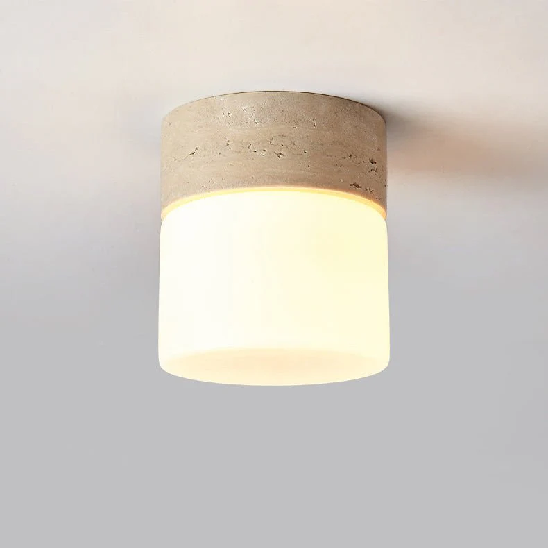 Astrid Travertine Ceiling Lamp - Image 11