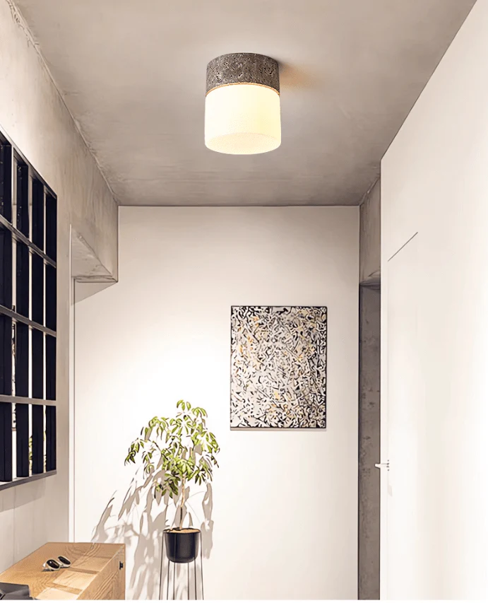 Astrid Travertine Ceiling Lamp - Image 4
