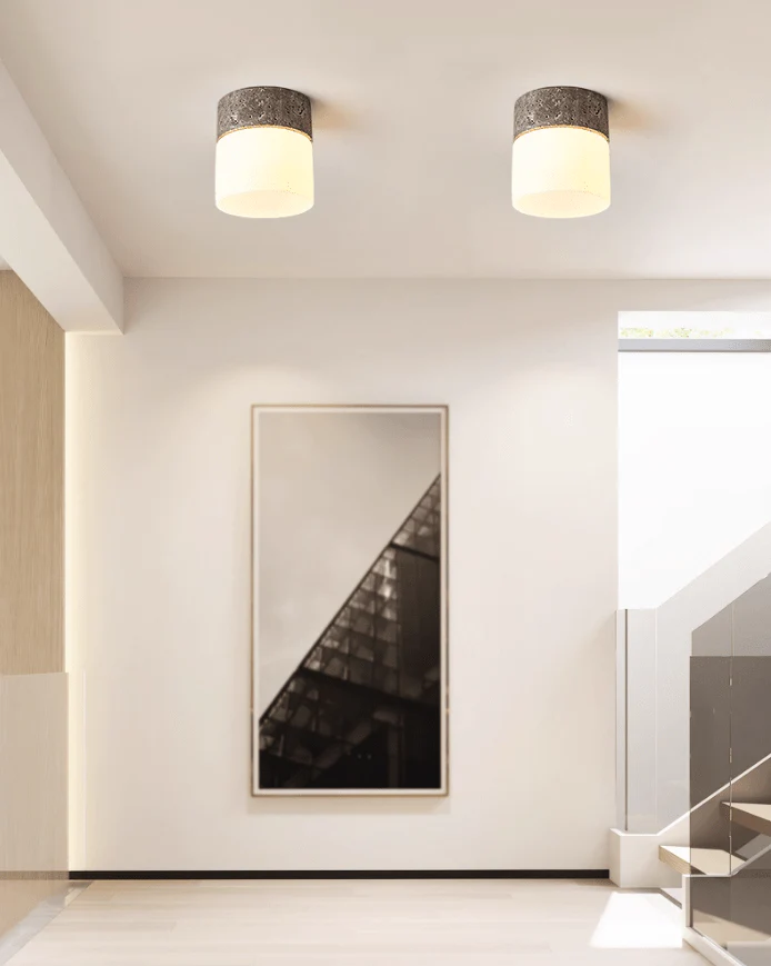 Astrid Travertine Ceiling Lamp - Image 7