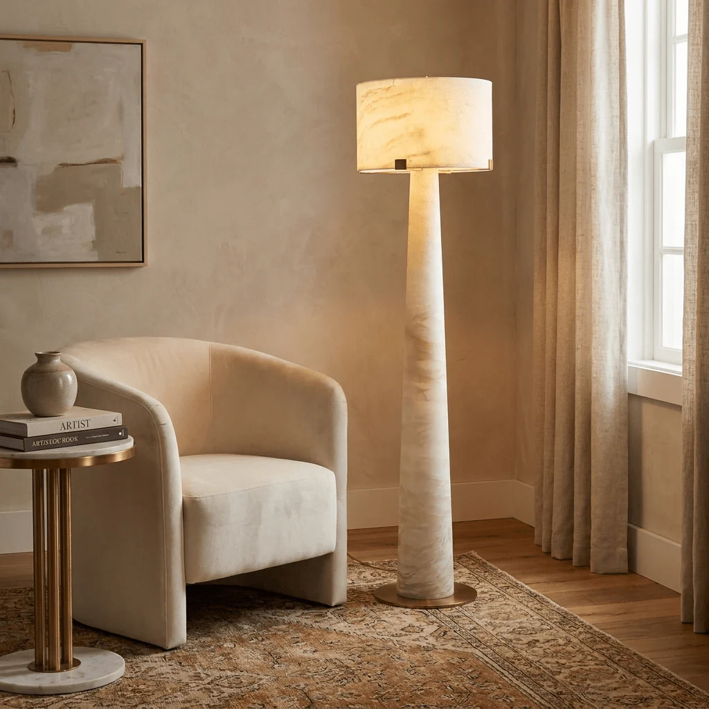 Aterion Alabaster Floor Lamp - Image 5