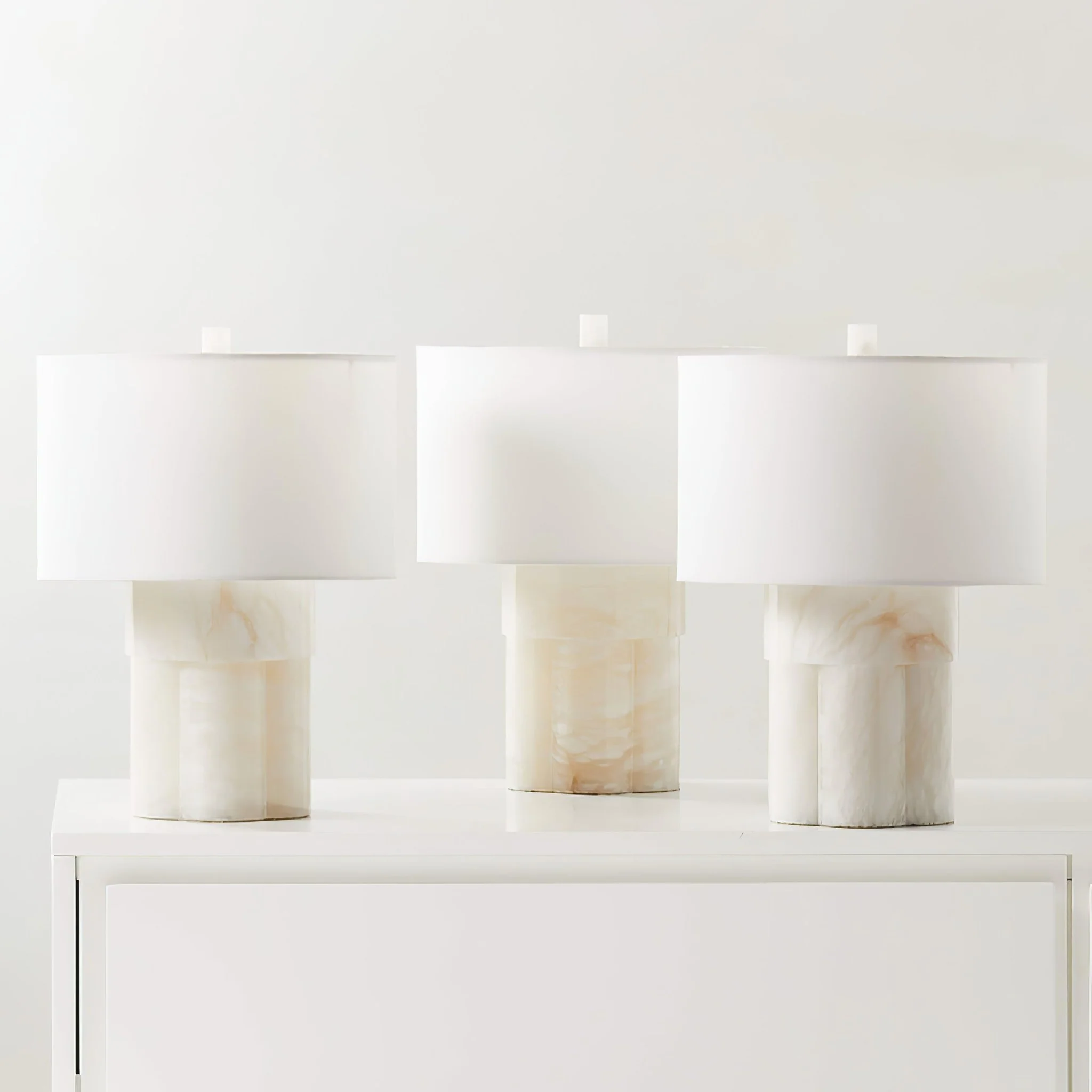 Athena Alabaster Table Lamp - Image 3