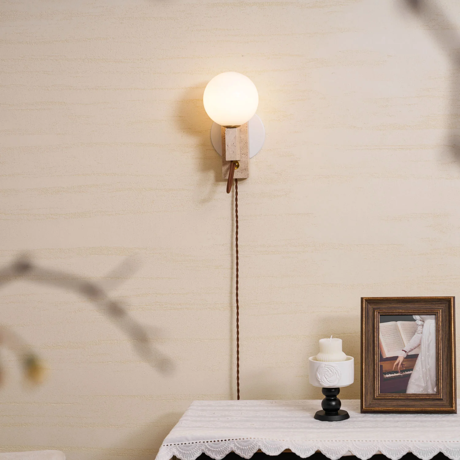 Atlas Globe Wall Sconce - Image 15
