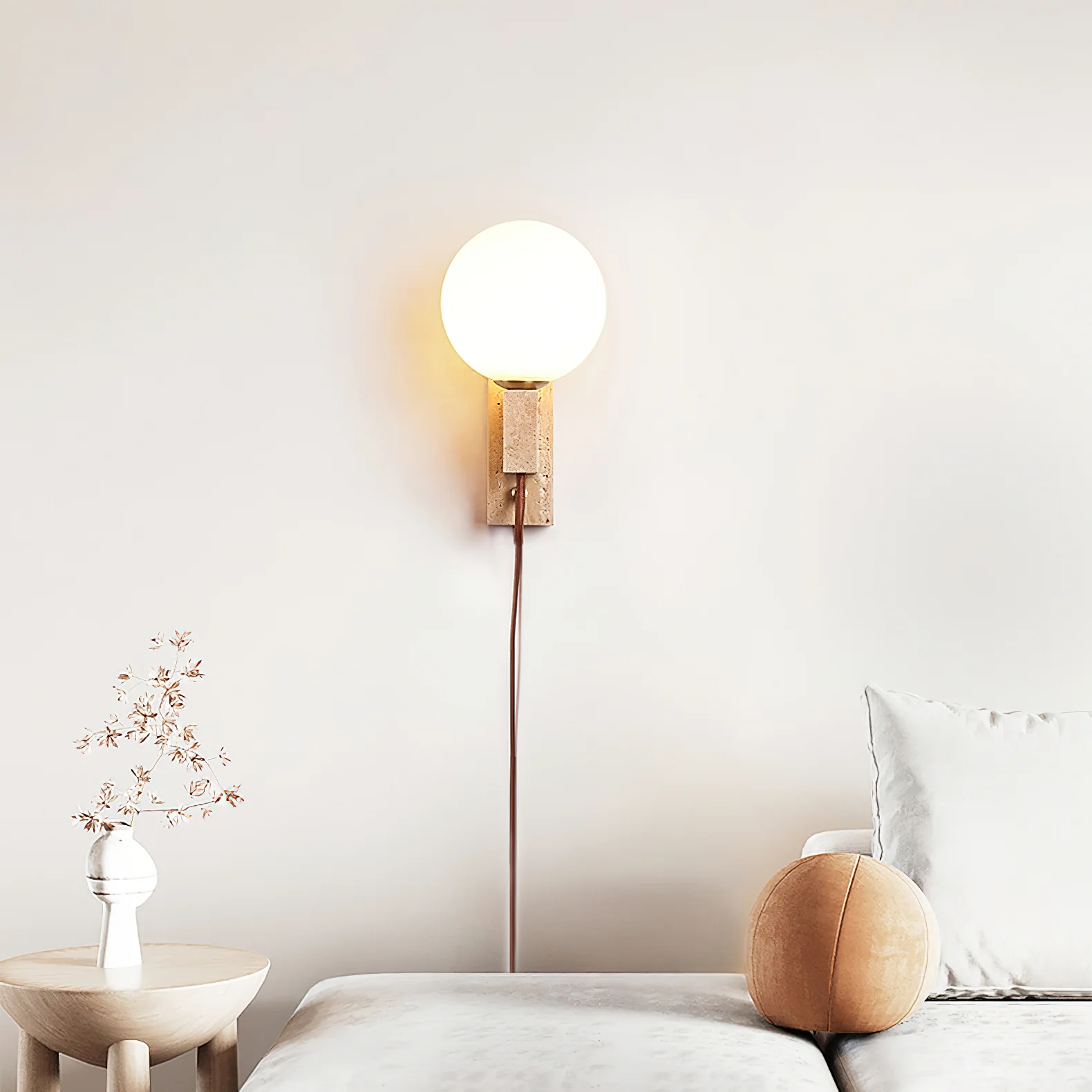 Atlas Globe Wall Sconce - Image 4