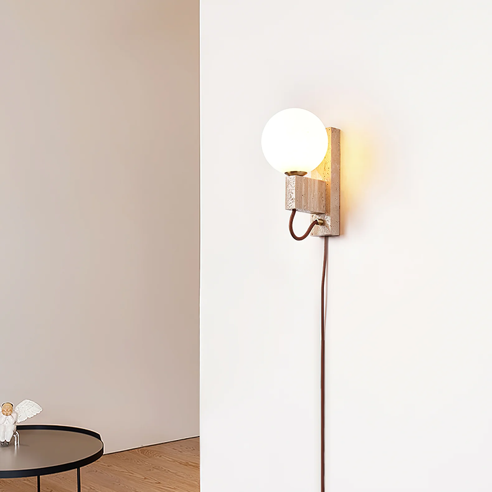 Atlas Globe Wall Sconce - Image 6