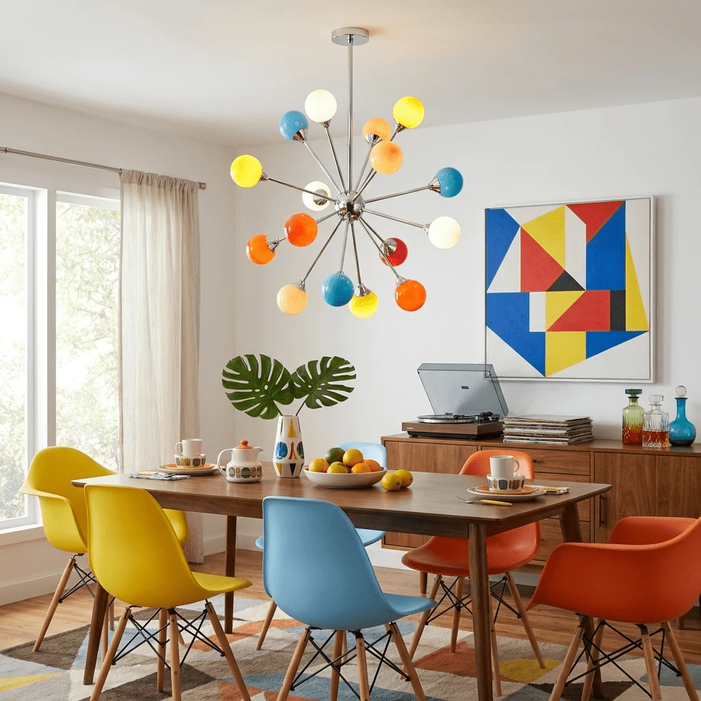 Atomic Sputnik Chandelier - Image 5