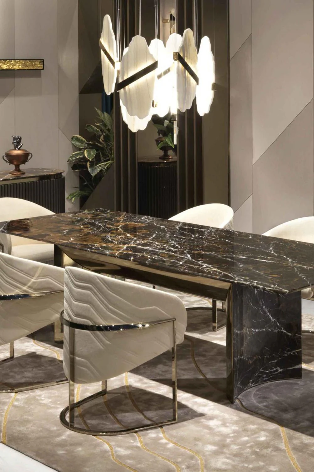 Auralith Alabaster Chandelier - Image 21