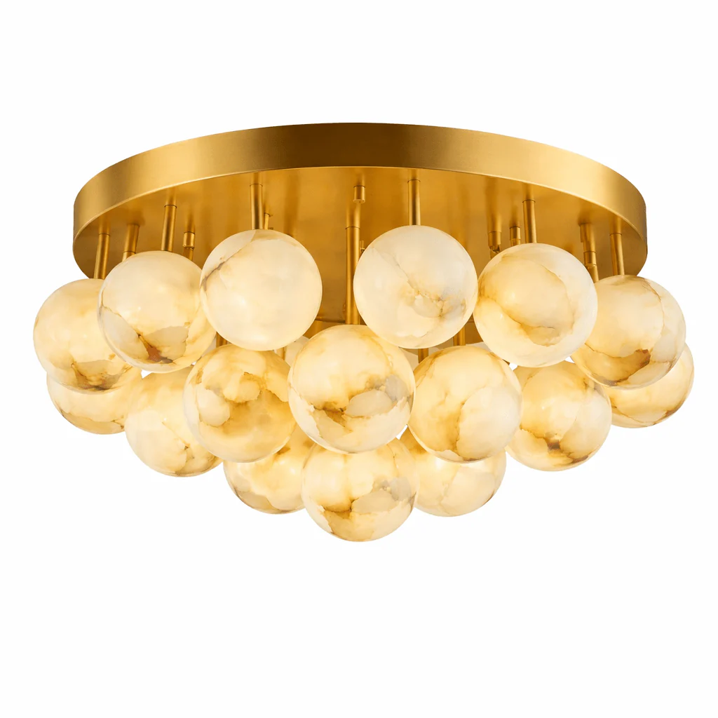 Aurelia Alabaster Globe Ceiling Light - Image 5