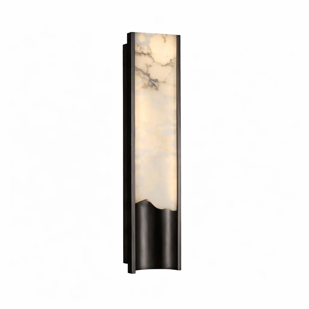 Aurelia Vein Alabaster Wall Light - Image 9